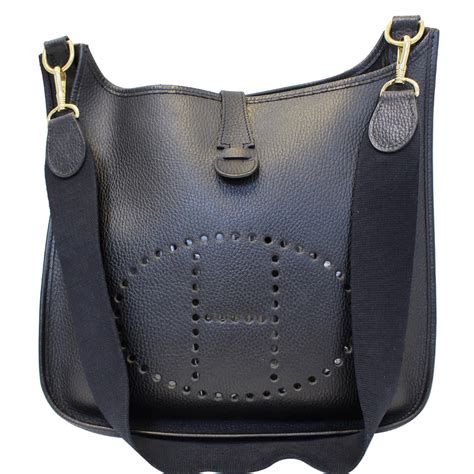 hermes evelyne bag black